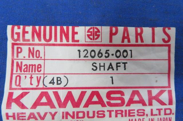 NOS Kawasaki # 12065-001 Chain Guide Shaft KZ KZ400 K675 | eBay