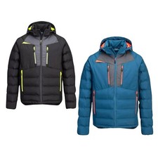 Portwest Dx4 Insulated Baffle Jacket Waterproof Breathable Padded Winter -dx468