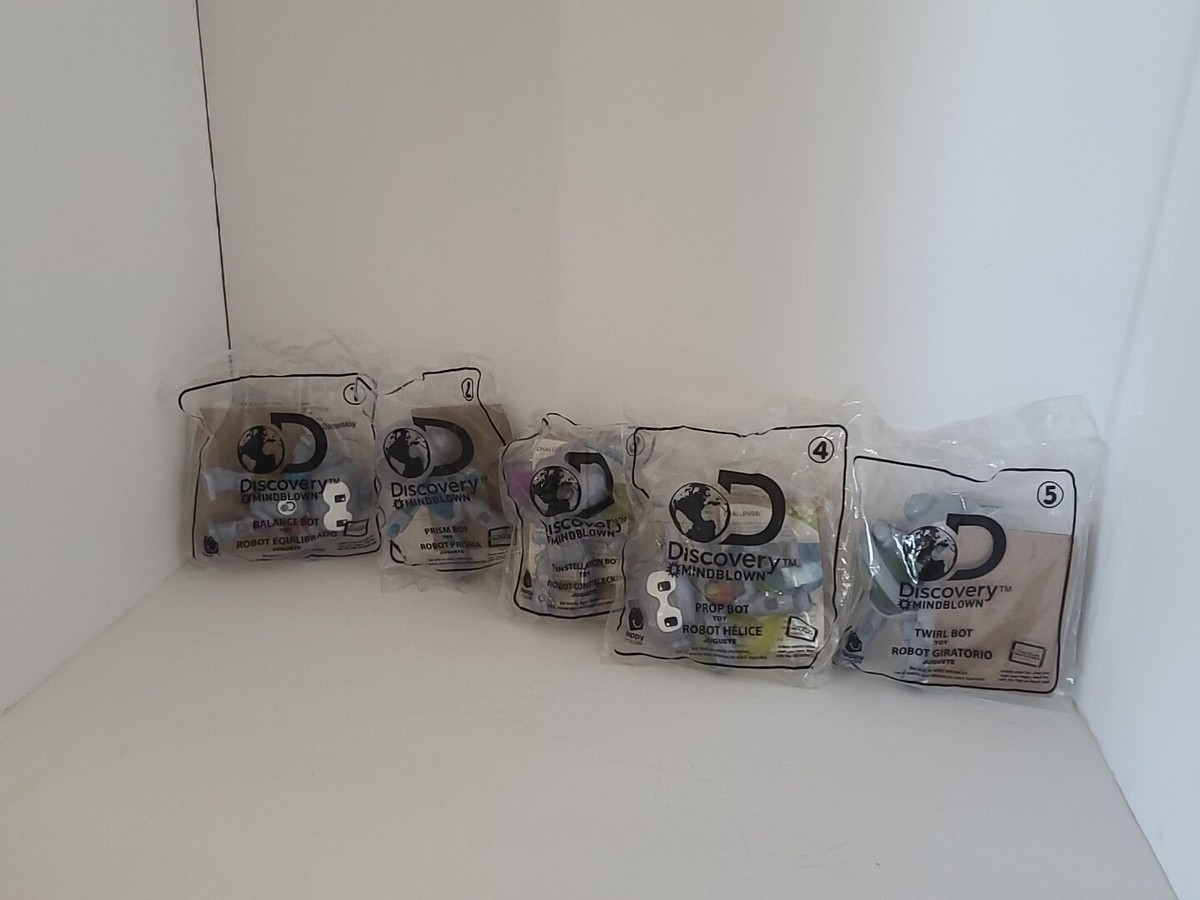 2020 McDonald's Discovery Mindblown Robots Set of 6 COMPLETED | eBay