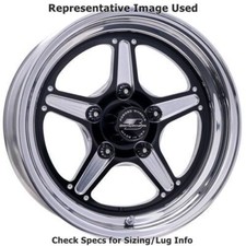 Billet Specialties Brs23580l6155 Street Lite 15x8 Wheel - Black Machined