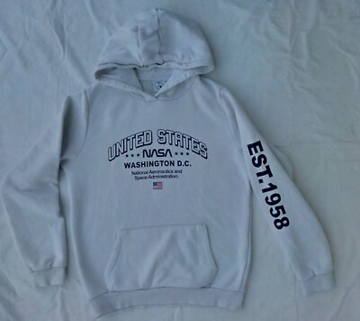 NASA Hoodie weiß Mädchen Unisex