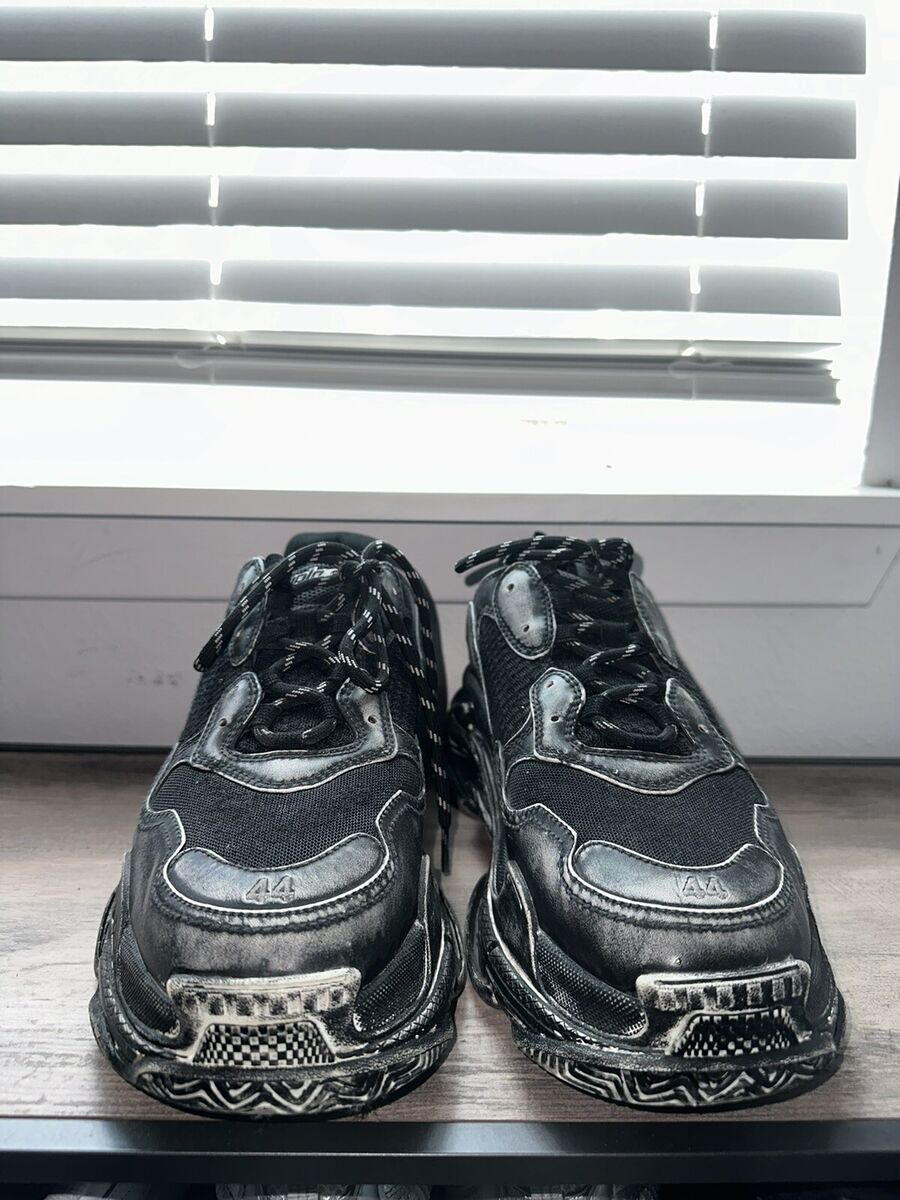 Size 10.5 - Balenciaga Triple S Faded Black | eBay Size 10.5 - Balenciaga Triple S Faded Black | eBay