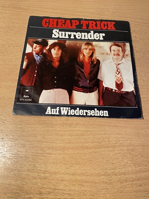 7'' CHEAP TRICK * Surrender / Auf Wiedersehen (HARD ROCK)