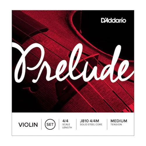 TEN PACK of D'Addario Prelude Violin Strings set; 4/4 scale - medium tension - Image 2 of 2