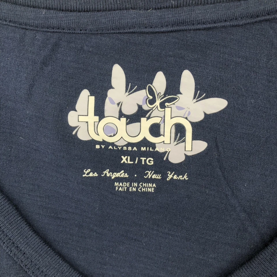 Buffalo Sabres Women's Graphic Heritage Soft Style T-Shirt - Size XL - Navy Blue - Image 4 of 4