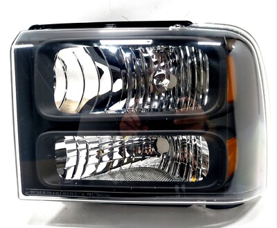 Driver Side Headlight For 05-07 Ford Super Duty F250 F350 Excursion Conversion
