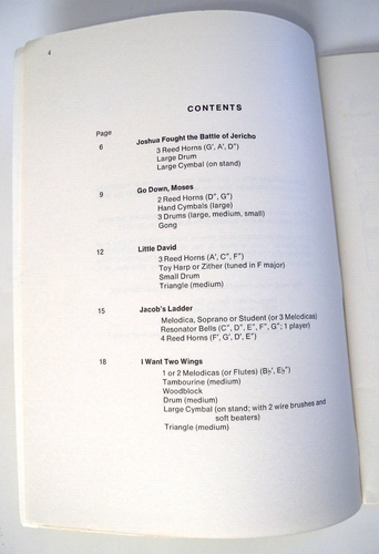Spirituals for Children to Sing & Play by Paul Nordoff ( 1972,Staple Bound) - Picture 2 of 3