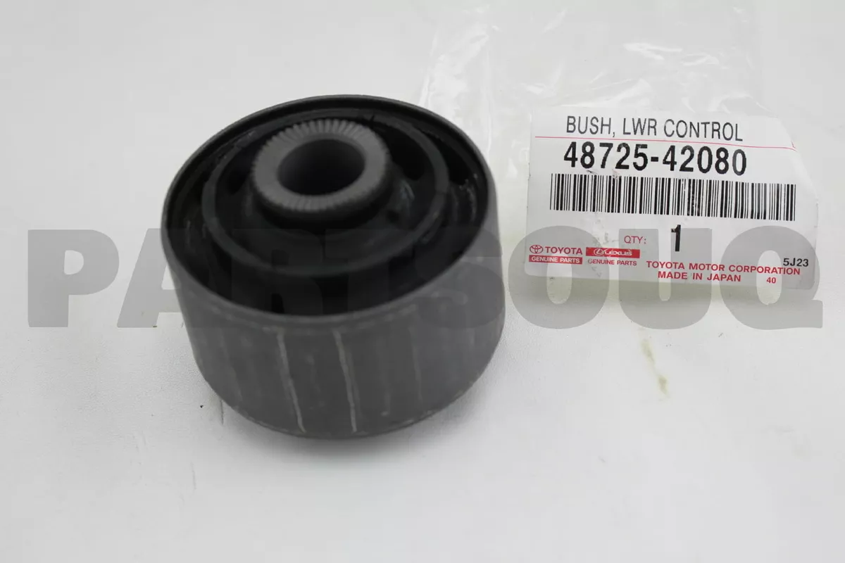 4872542080 Genuine Toyota BUSH, REAR SUSPENSION ARM, NO.1 48725 