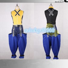 Kingdom Hearts II Riku COSPLAY COSTUME Full Set:Free shipping