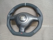 Sport Lenkrad Seat Leon 1 Cupra MK1 Toledo II 2 Neu Beziehen mit Airbag