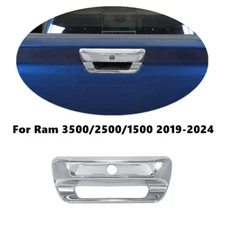 For 2019-2024 Dodge Ram 3500/2500/1500 Chrome Rear Tailgate Handle Cover Trim 1P