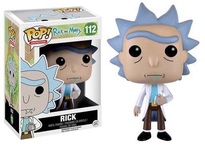 Rick with Flask The Rick and Morty TV Show POP! Animation #112