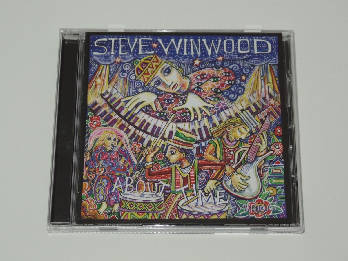 About Time - Steve Winwood Japan 1st Issue CD Sony SICP-414