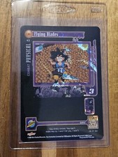 DBGT TCG Alt Foil Flying Blades #43 Unlimited Baby Saga Ex DBZ CCG Dragon Ball Z