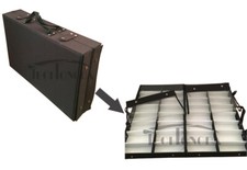 64 Pairs Optical Glasses Portable Eyeglasses Display Case Suitcase