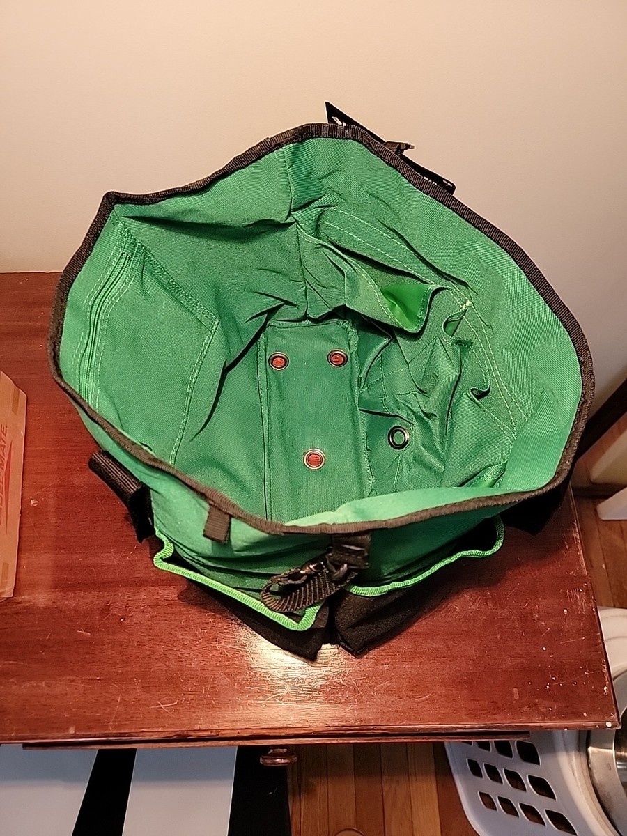 Husky Brand 14 inch GARDEN BAG Green Open Top Tote With