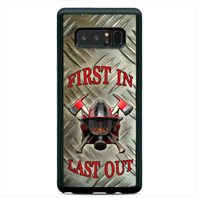 Firefighter 1st In Last Out Case Cover Samsung Galaxy Note 20 Ultra 10 Plus 9 8