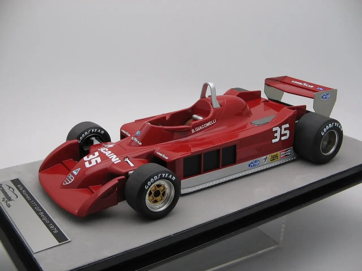Tecnomodel ALFA ROMEO F1 177 BELGIUM GP 1979 GIACOMELLI #35