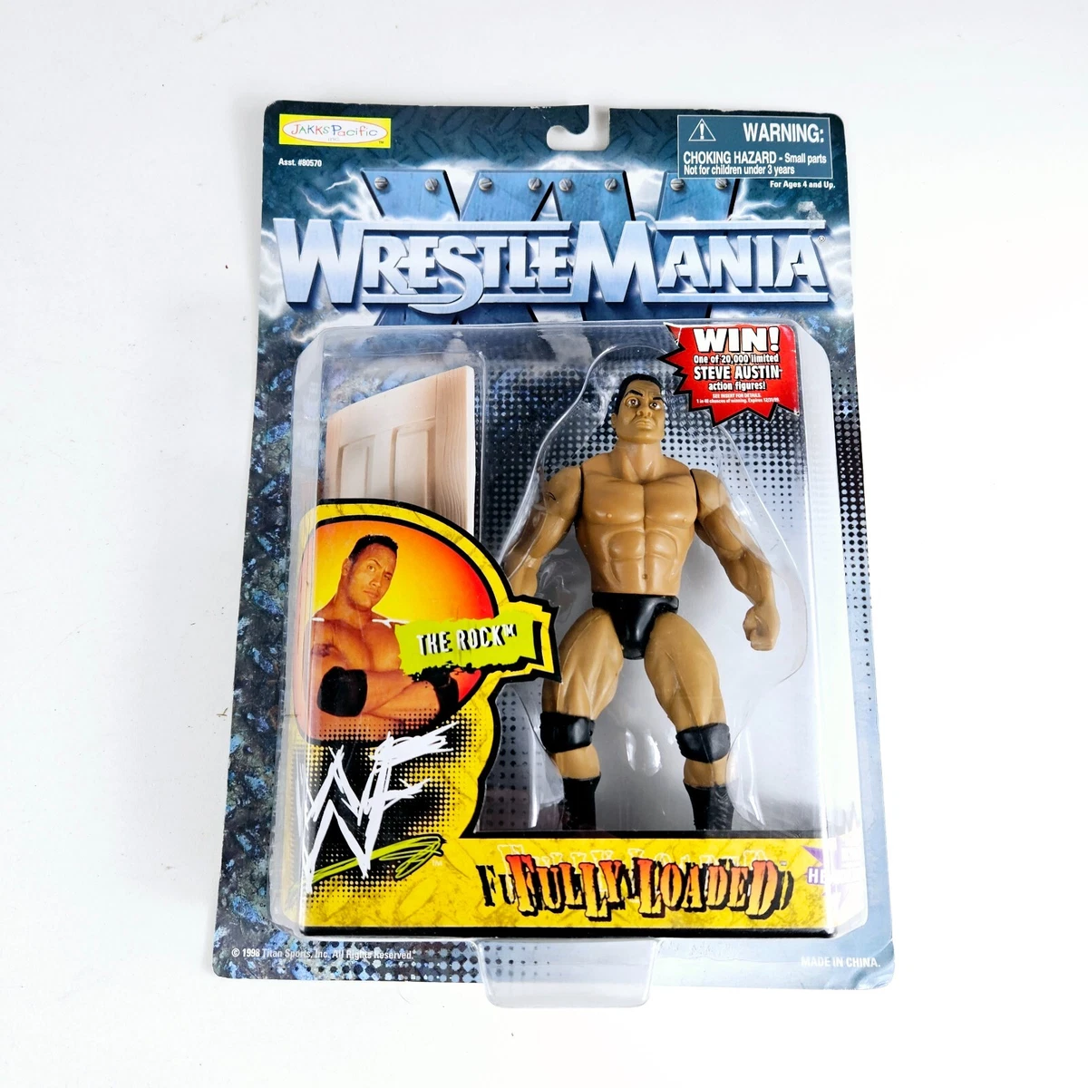 The Rock WWF Wrestling Action Figures for sale | eBay