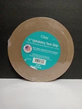 DRITZ 1/2" Upholstery Tack Strip (20 Yard) Natural Fabric 11815 Made In USA New