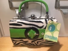 CHOOSE Gymboree purse Zebra NWT Wild One Batik Summer European Holiday Mod Zebra
