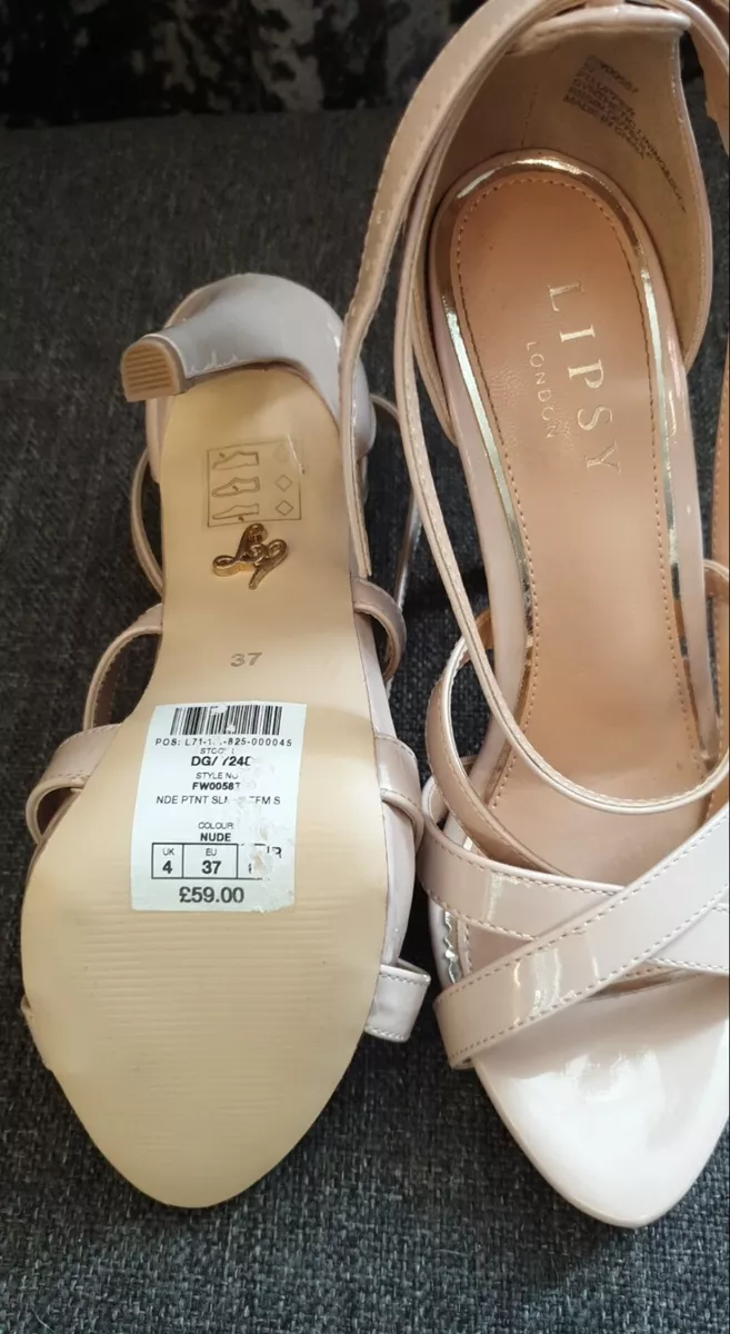 Lipsy nude deals shoes