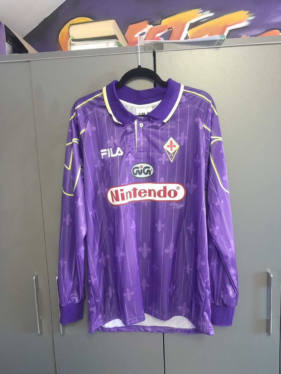Nintendo Fiorentina Home Shirt 1998-99 Fiorentina *BNWT* Home