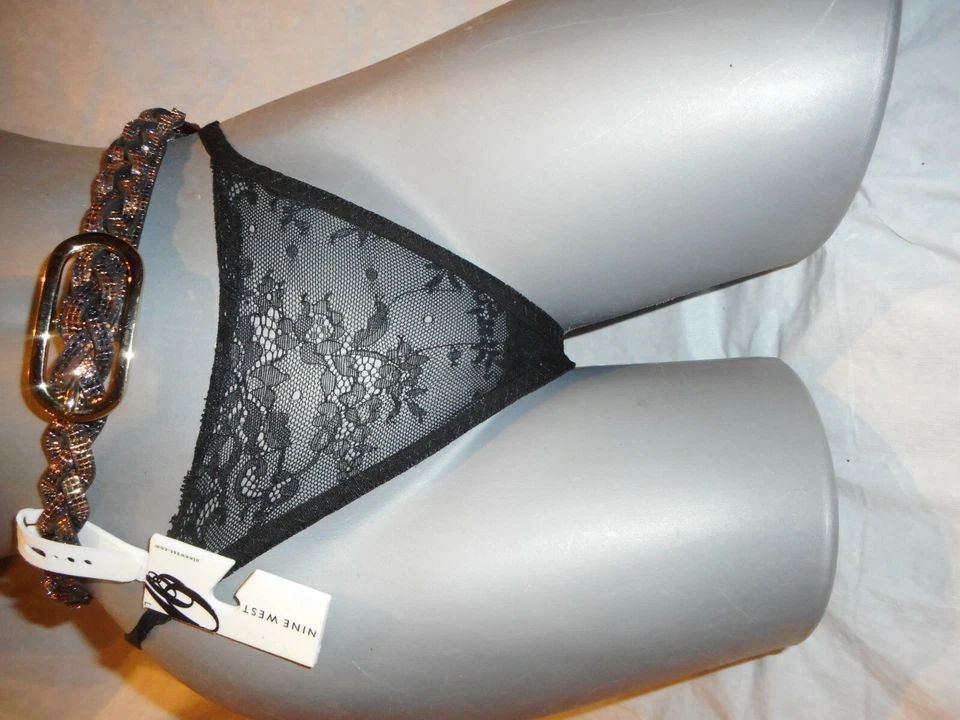 N/W/T Nine West 女式狮子座格子腰带大号和特大号 — 第 3/4 张图片