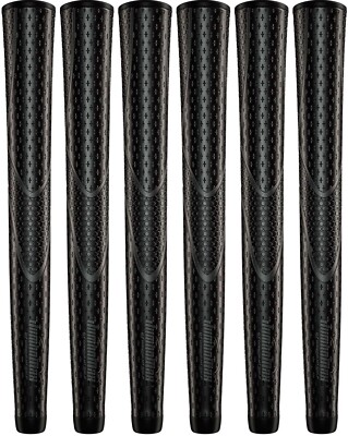 JumboMax Tour Series Golf Grips Blackout XL  X-Large Size (+3/8) - SET OF 6