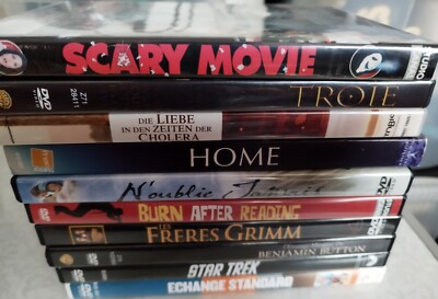 Konvolut Nr. 4 von 10 DVDs aller Art, Dramen, Humor, Science Fiction, Thriller...