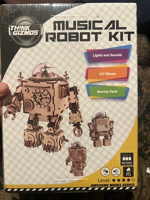 Think Gizmos (TG!) Musical Robot Kit (Brand New and Factory-Sealed)