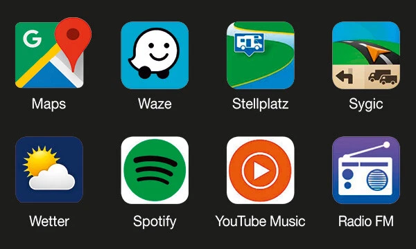 Xzent X-F275 Auto Radio Apple CarPlay AndroidLink DAB BT USB optional Navigation - Bild 4 von 4