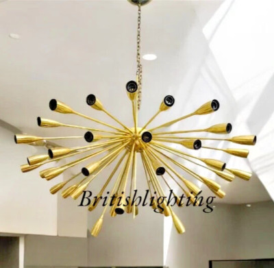 Huge Hall Pendent Sputnik Mid Century Light 45 Arms Exclusive Artistic Lamp