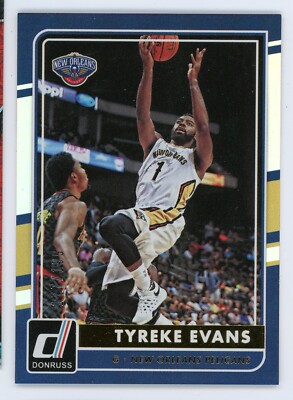 2015-16 Panini Donruss Tyreke Evans Holofoil #55 #/199 Pelicans