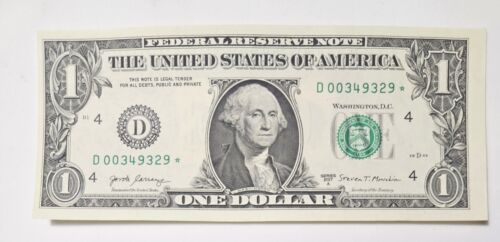 2017A $1 Star Note Low 500k Total Run