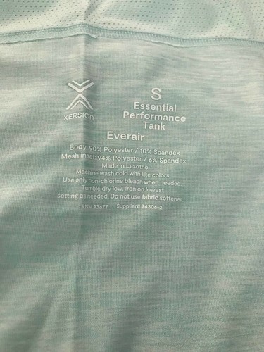 Athletic Workout Turquoise Tank Sleeveless Racer Back Women’s Small - Picture 10 of 10