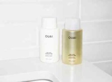 OUAI Fine Hair Shampoo & Conditioner Set Sulf...