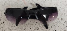 Fashion Sunglasses Black Dolphin Frames Purple Lenses Used Nice Some Wear Cute