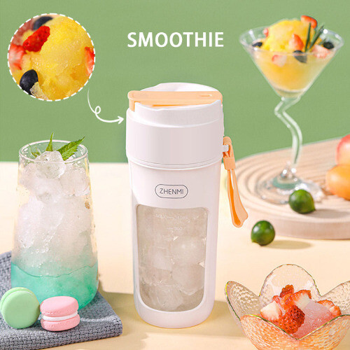 Mini Portable Smoothie Blender 10-Blades Fruit Extractor Mixer Juice Maker Straw - Picture 3 of 20