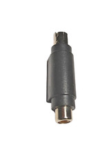 S-Video 4 Pin Male to RCA Jack Adapter, Composite Video VHS SVHS Plug Connector