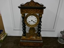 pendule Nap III,colonnes