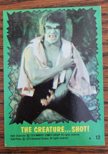 1979 Topps Incredible Hulk Trading Cards U Pick Choose Marvel Comic Lou Ferrigno - Picture 9 of 47