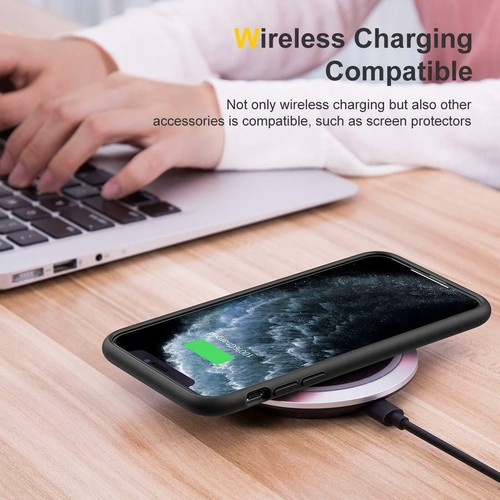 Pour Apple IPhone 11 Pro Max, Coque Dure Transparent Gelée + Protecteur D'Écran - Photo 7 sur 13