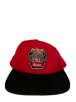Winston 1992年製　ヴィンテージ Vintage Winston Snapback Hat 40 Year Anniversary 1954-1994 Racing