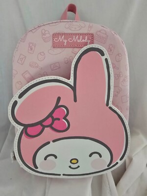Bioworld Sanrio My Melody Figural Pocket Mini Backpack **BRAND NEW**
