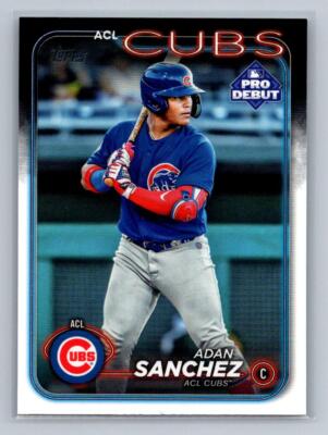 Adan Sanchez 2024 Topps Pro Debut ACL Cubs #PD-42