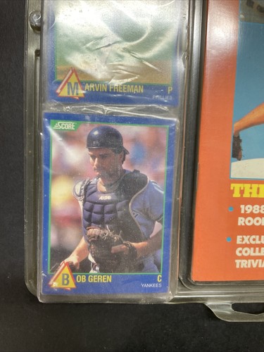 Libro/tarjetas de béisbol 1988-89 edición limitada de los 100 mejores novatos de béisbol (sellados) - Imagen 6 de 11