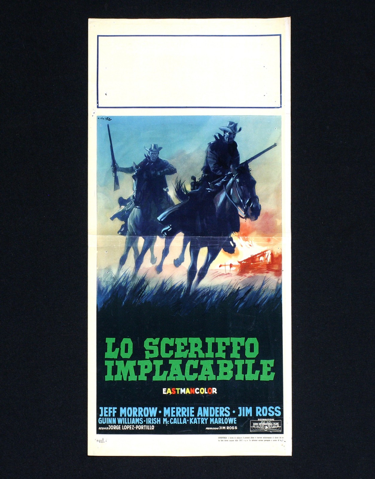 Locandina di Lo sceriffo implacabile (1959)