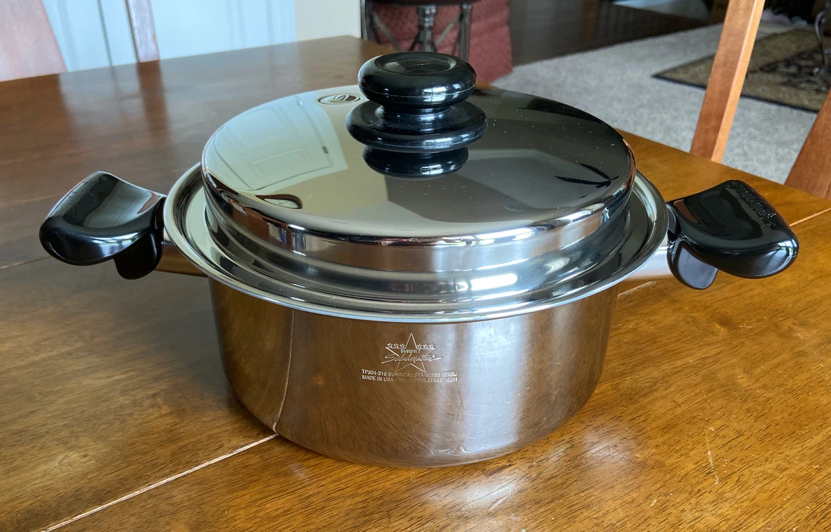 Pristine Stainless Steel 2 Pc Stock Pots Set 8 QT , 12 QT With LID