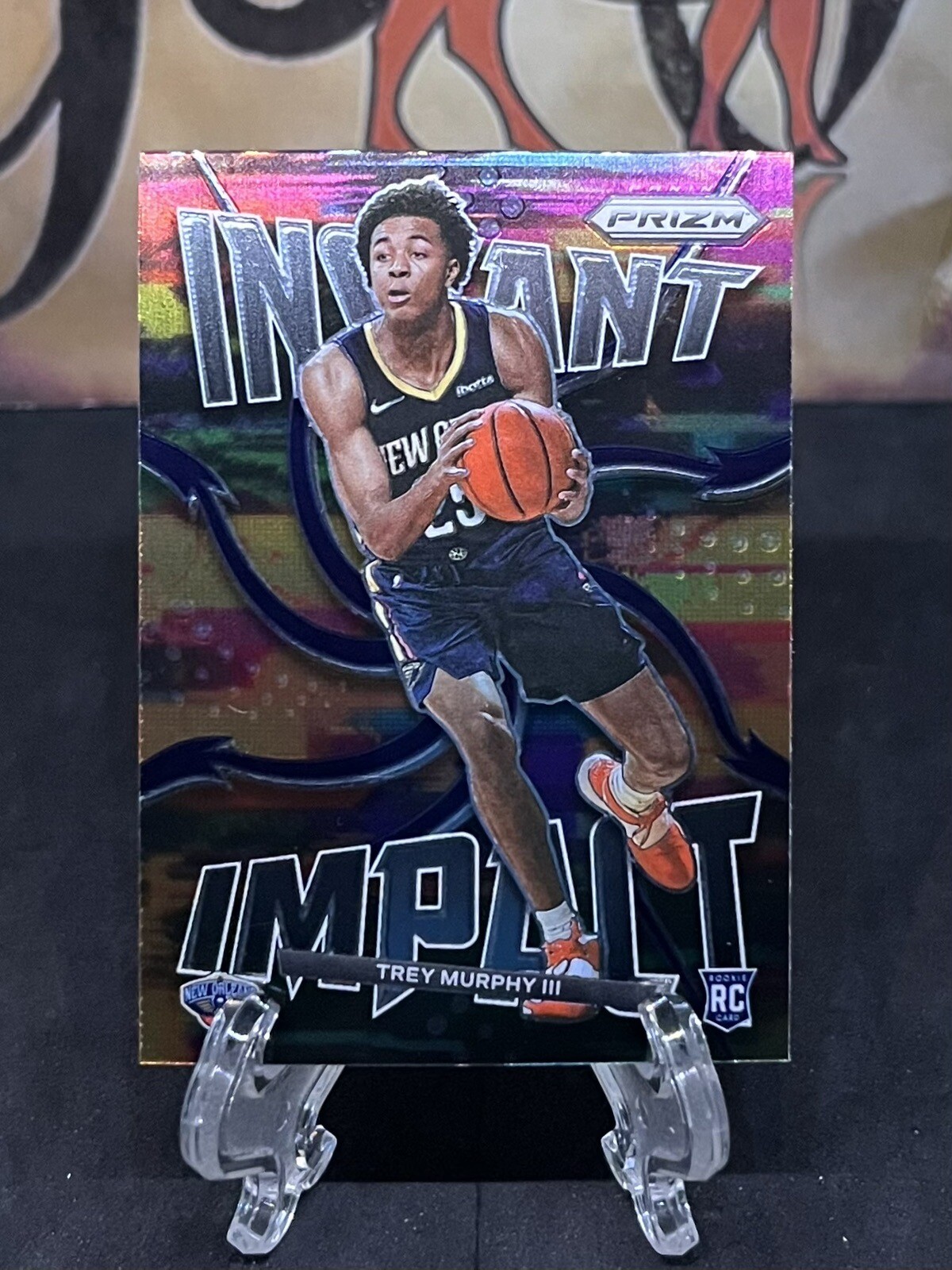 2021-22 Panini Prizm Trey Murphy III RC #18 Instant Impact New Orleans Pelicans